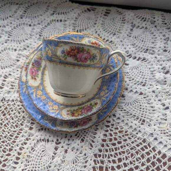 Teacup Set - Paragon Bone China - Antique - Rare - Picture 2 of 7